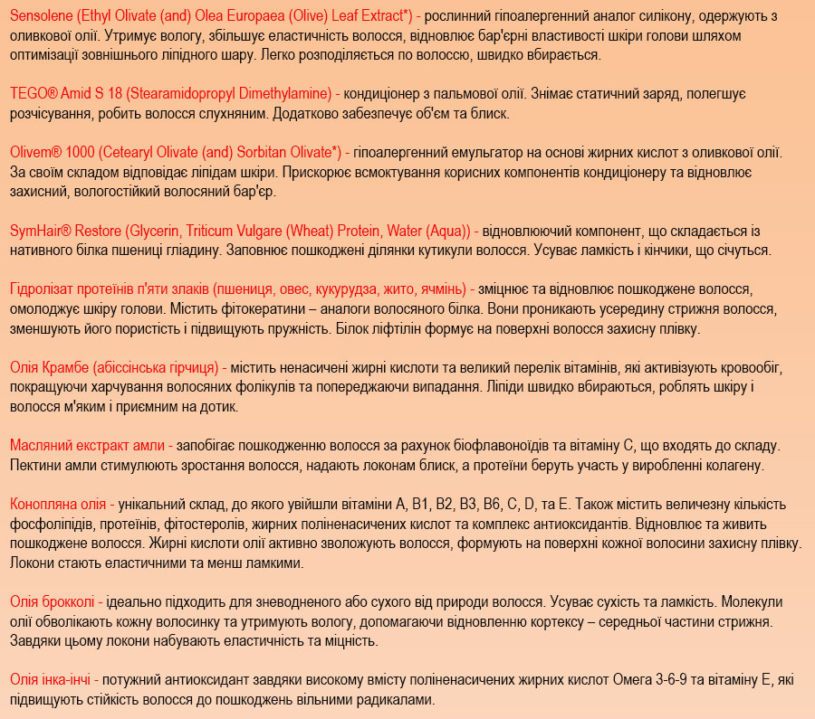 кондиціонер для фарбованого волосся